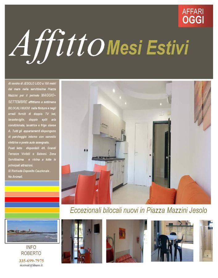 Appartamento Nuovo Centralissimo 150 Mt Dal Mare Lido di Jesolo Exterior photo